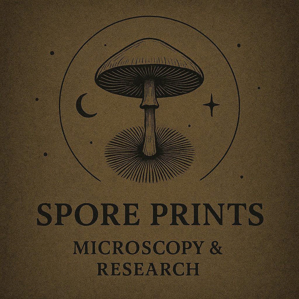 Spore Prints | MycoMothership Microscopy & Research Collection