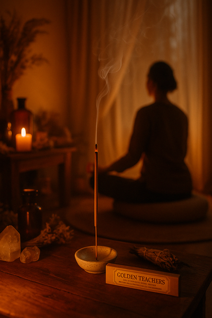 Sandalwood – Sacred Grounding Incense (5 Short Sticks)