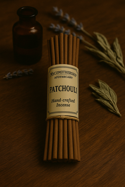 Patchouli – Deep Earth Ritual Incense (5 Short Sticks)
